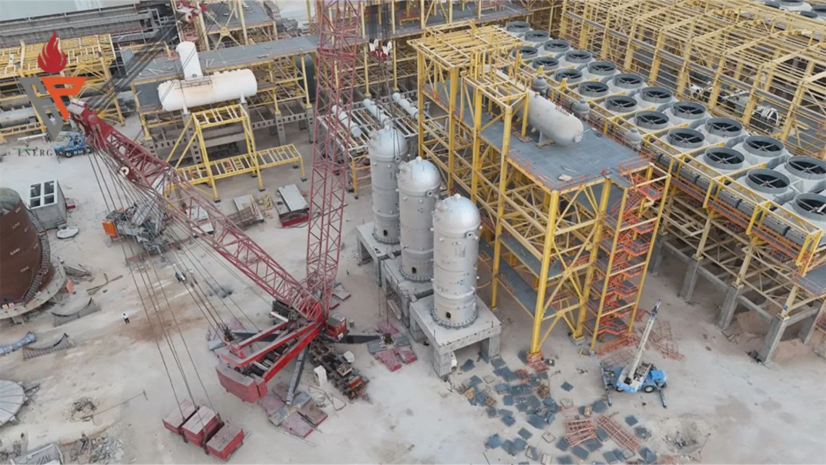 رکوردشکنی پتروشیمی سیراف انرژی؛ نصب بیش از ۱۲۰۰ تن تجهیزات در ۲۴ ساعت