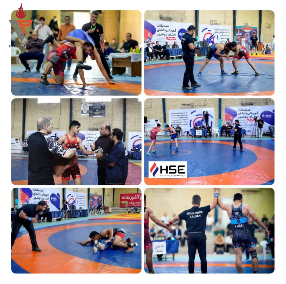 تیم شهرستان جم با حمایت شرکت HSE پتروشیمی‌های عسلویه قهرمان مسابقات کشتی آزاد استان بوشهر شد