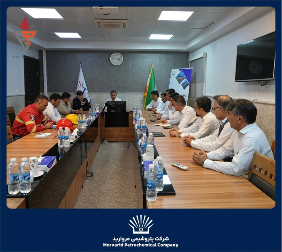 کمیته مدیریت شرایط اضطراری در پتروشیمی مروارید به‌دلیل بارندگی و احتمال سیلاب