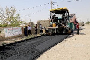  بهسازی معابر روستایی به همت پالایشگاه گاز شهید هاشمی‌نژاد