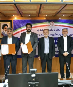 آئین انعقاد تفاهم‌نامه ی تامین آب شرب شهرستان بندر ماهشهر: تحقق آرزوی دیرینه ی شهروندان‌ بندر ماهشهر و هندیجان مبنی بر تأمین آب شرب مطلوب همشهریان عزیز توسط پتروشیمی مارون