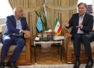 ارسلان زارع به منظور رفع مشکلات استان در بخش‌های مختلف حوزه تعاون، کار و رفاه اجتماعی با دکتر میدری وزیر تعاون، کار و رفاه اجتماعی دیدار و تبادل نظر کرد.