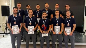 کسب مقام سومی تیم فوتسال پتروشیمی شازند