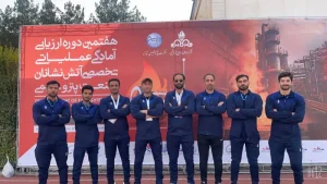 افتخارآفرینی سازمان منطقه ویژه اقتصادی پتروشیمی در مسابقات آتش‌نشانان صنعت پتروشیمی