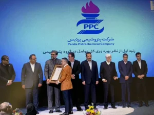درخشش پتروشیمی پردیس در بین ۱۰۰ شرکت برتر ایران