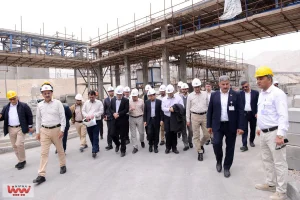  بازدید مدیرعامل NPC از روند طرح‌های الفین کنگان، سروش مهستان، نگین مهستان و پلیمر کنگان