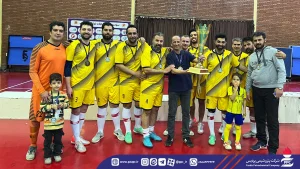 پتروشیمی پردیس قهرمان مسابقات فوتسال جام رمضان هلدینگ نفت و گاز پارسیان شد