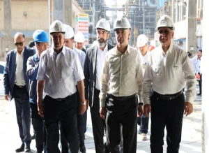 بازدید مهندس مصطفی محمدنجار از پتروشیمی بوشهر؛