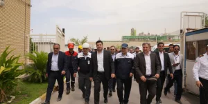 بازدید مدیرعامل صندوق ذخیره فرهنگیان از شرکت های هلدینگ پتروفرهنگ در عسلویه