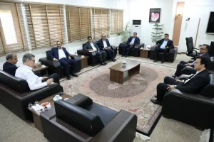 نشست مدیران عامل بانک تجارت و سازمان منطقه ویژه پارس با تمرکز بر حمایت از پروژه‌های احداث نیروگاه خورشیدی