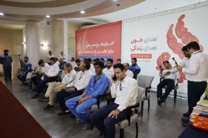 مشارکت حداکثری کارکنان آریاساسول در اهدا خون