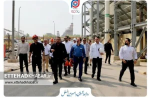 بازدید مدیر عامل هلدینگ صبا انرژی از شرکت توسعه پلیمر پادجم