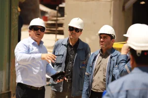 بازدید مدیر عامل پالایشگاه شازند از روند تعمیرات اساسی