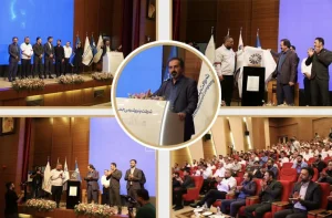 ‎مدیرعامل هلدینگ صباانرژی در مراسم رونمایی از برندبوک جدید شرکت پتروشیمی جم: در جنگ روایت‌ها آنچه در تاریخ می‌ماند،سویه راستین روایت است