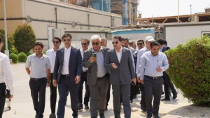 نخستین بازدید سرپرست جدید پتروشیمی کیمیای پارس خاورمیانه از مجتمع