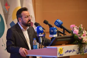 سیدجواد فلاحیان، سخنران اول افتتاحیه نمایشگاه ساخت داخل: تعهد به خاموشی مشعل فاز ۱۲ و اعتماد به نسل دهه‌شصت